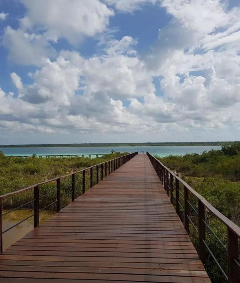 Muelle36 Hostel Bacalar Buitenkant foto